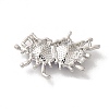 Alloy Connector Charms PALLOY-K001-066P-04-2