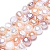 Natural Cultured Freshwater Pearl Beads Strands LS-PEAR-T003-10-2