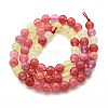 Natural Quartz Beads Strands G-N355-6mm-25-2