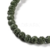 Synthetic Lava Rock Dyed Beads Strands G-H311-08A-03-4