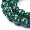 Natural Mashan Jade Beads Strands G-F670-A17-8mm-4