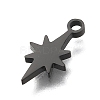 Ion Plating(IP) 304 Stainless Steel Charms STAS-F292-04B-2