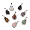 Natural & Synthetic Mixed Stone Pendants G-A095-02P-1