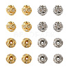 30 Pcs 2 Colors Brass Beads RB-CD0001-02-2