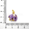 Alloy Enamel Charms ENAM-E362-13D-3