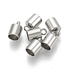 Tarnish Resistant 201 Stainless Steel Cord Ends STAS-R098-03B-1