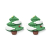 Christmas Theme Opaque Resin Cabochons RESI-F042-01A-2