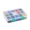 FGB 25000PCS 15 Colors 12/0 Grade A Round Glass Seed Beads SEED-JP0011-02-2mm-3
