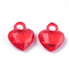 Transparent Acrylic Pendants TACR-T005-06-2