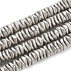Electroplate Non-magnetic Synthetic Hematite Beads Strands X-G-N0321-07M-1