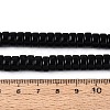 Opaque Solid Color Glass Beads Strands GLAA-N026-4x8mm-11-4