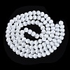 Transparent Glass Imitation Cat Eye Beads Strands GLAA-Q110-01B-01-2