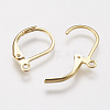 304 Stainless Steel Leverback Earring Findings X-STAS-F141-03G-2