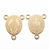 Ion Plating(IP) 304 Stainless Steel Chandelier Component Links X-STAS-H383-17G-2