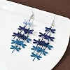 430 Stainless Steel Dragonfly Dangle Earrings EJEW-A137-04P-02-3