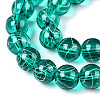 Drawbench Transparent Glass Beads Strands GLAD-Q012-8mm-12-3