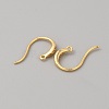 Brass Earring Hooks KK-WH0001-19G-1