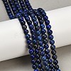Natural Lapis Lazuli Beads Strands G-G423-5mm-AB-4