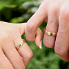 Women Tungsten Steel Alloy Finger Finger Rings RJEW-T005-11A-30-3