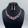 Alloy Rhinestone Jewelry Sets FS-WG8C091-02-1