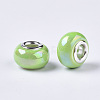 Opaque Resin European Beads RPDL-T038-007D-2