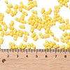 Rubberized Style Glass Seed Beads SEED-Z003-01H-4