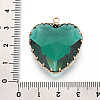 Transparent Glass Pendants KK-N283-01E-G-3