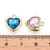 Alloy Rhinestone Charms PALLOY-T092-23G-3