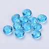 Transparent Acrylic Beads TACR-Q258-8mm-V40-1