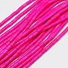 Synthetic Turquoise Beads Strands TURQ-G120-4x6mm-01-1