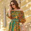 3.8M Ethnic Style Iron on/Sew on Embroidery Flower Polyester Lace Trim Ribbon OCOR-WH0070-121B-6