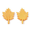 Autumn Theme Opaque Resin Cabochons CRES-S307-054-2