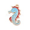 Alloy Enamel Pendants ENAM-A008-42KCG-02-1