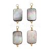 Natural Freshwater Shell Pendants SH-CBA5EEC-17G-1