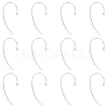 Unicraftale 12Pcs Brass Ear Cuff Findings FIND-UN0002-16P-1