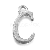 Alloy Letter Pendants LS-PALLOY-J718-01C-C-1