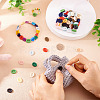 80Pcs 2-Hole Porcelain Buttons PORC-PJ0001-02F-6
