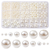 About 1173pcs ABS Plastic Imitation Pearl Beads KY-CJ0001-96-1