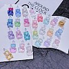 Luminous Transparent Resin Cabochons CRES-L045-17-1