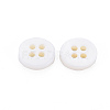4-Hole Freshwater Shell Buttons BUTT-N018-042-2