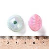 Opaque UV Plating Acrylic Beads PACR-D288-22-3