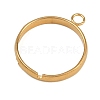 304 Stainless Steel Loop Ring Base LS-STAS-G363-13G-02-1