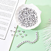 Opaque White Acrylic Beads SACR-YW0001-21B-7