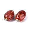 Vintage Handmade Porcelain Beads PORC-Q006-10D-2