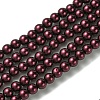 Eco-Friendly Grade A Glass Pearl Beads HY-J002-6mm-HX087-1