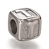 Tarnish Resistant 304 Stainless Steel European Beads OPDL-L020-001T-1