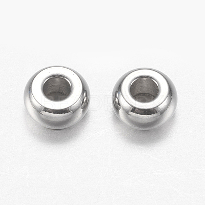 Non-Tarnish 304 Stainless Steel Beads X-STAS-F149-13P-C-1