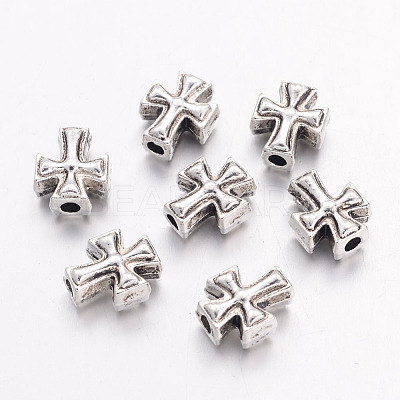 Tibetan Style Alloy Beads PALLOY-AN-98278-AS-RS-1
