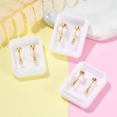 Star Glass Ear Fake Plugs EJEW-H105-23G-A-1