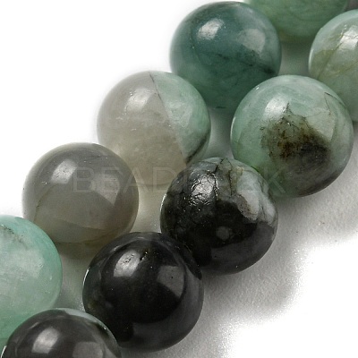 Synthetic Emerald Beads Strands G-A219-A02-02-1-1